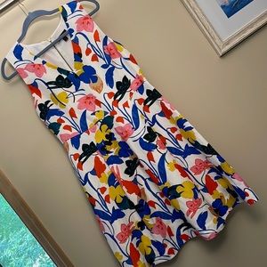 NWOT Sz 12 J Crew Sleeveless Linen Dress